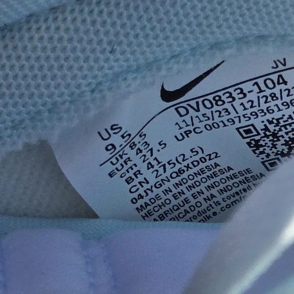 New Nike Dunk Low Shoes Glacier Blue White Retro DV0833-104 Mens Size 9.5 - Picture 4 of 10